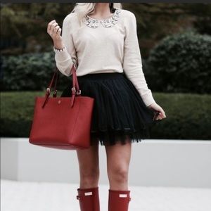 🌿J. Crew Peter Pan Rhinestone Collar Sweat…